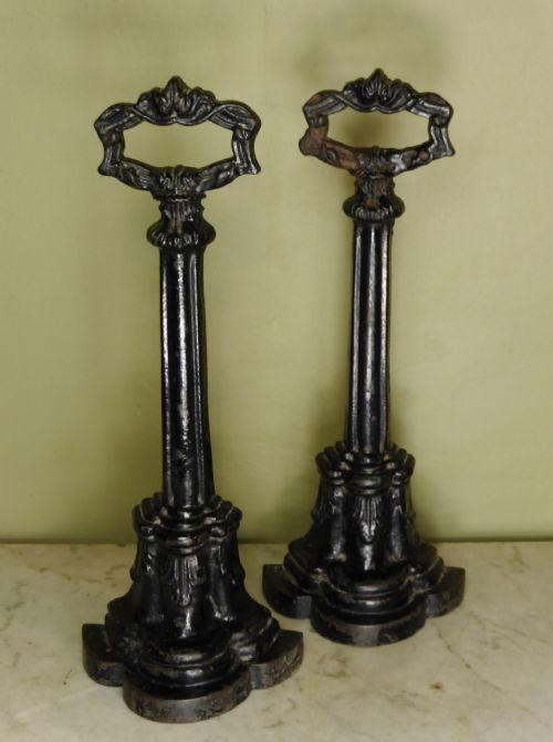 Pair of 19th C Door Stops