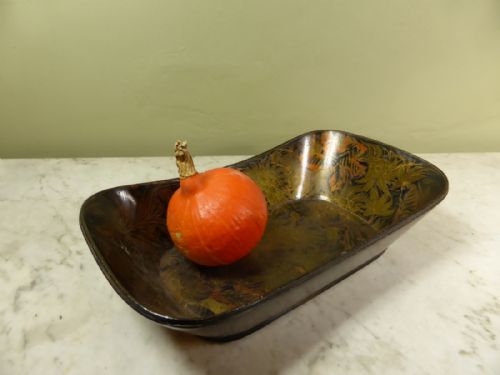 19th C Papier Mache Bowl by Clay