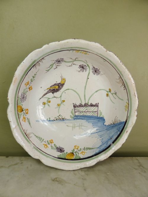 18th C Faience Bowl