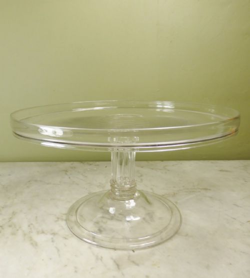 Early 19th C Glass Tazza