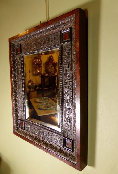 Unusual Early 19th C Mirror