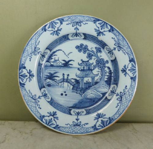 18th C Delft Charger