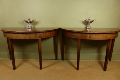 Pair of George III Tables