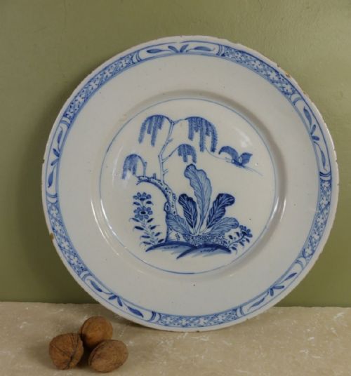 18th C Delft Charger
