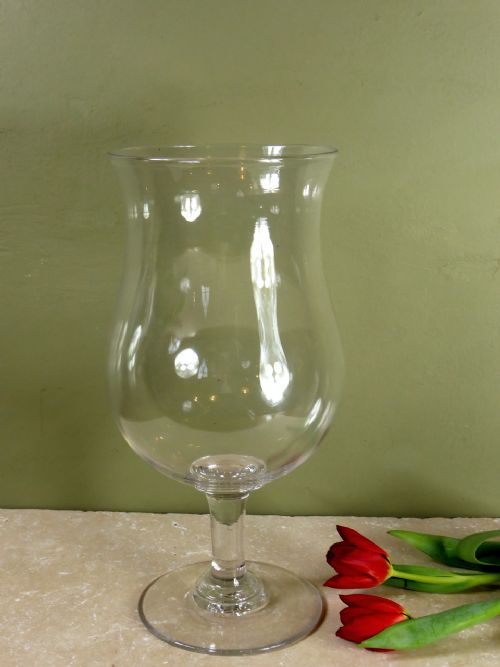 Large 19th C Glass Vase