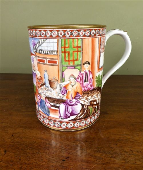 Large Early 19th C Coalport Mug