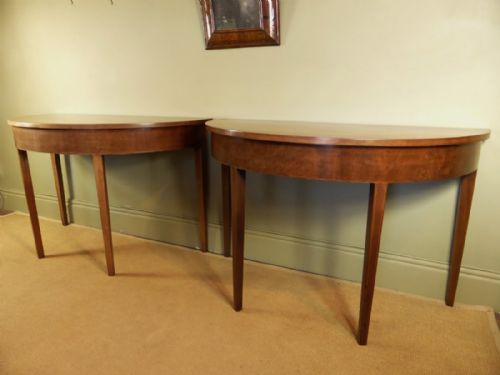 Pair of Georgian Console Tables