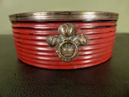 Early 19th C Papier Mache Coaster