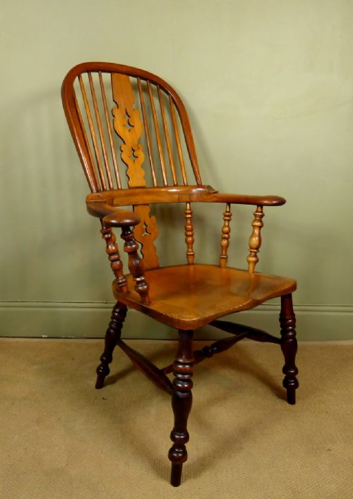 19th C Windsor Arm Chair