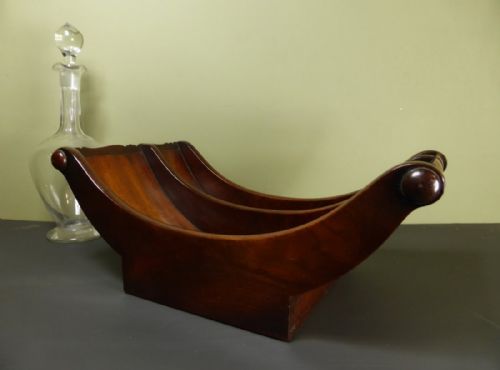 George III Mahogany Cheese Coaster