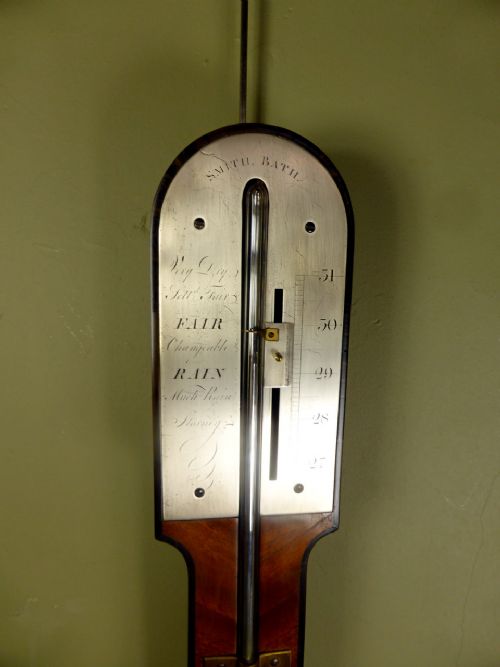 fig 1. EARLY 19TH C STICK BAROMETER BY SMITH OF BATH