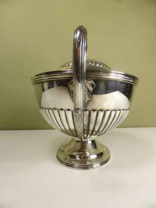 fig 1. SILVER PLATED SOUP TUREEN