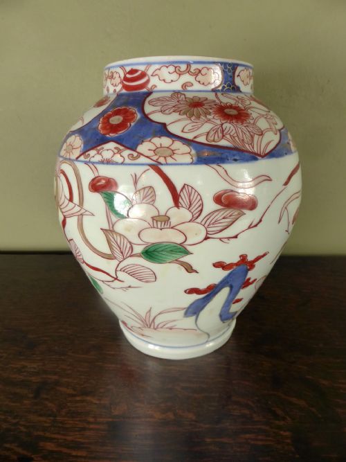 fig 1. EARLY 19TH C IMARI VASE