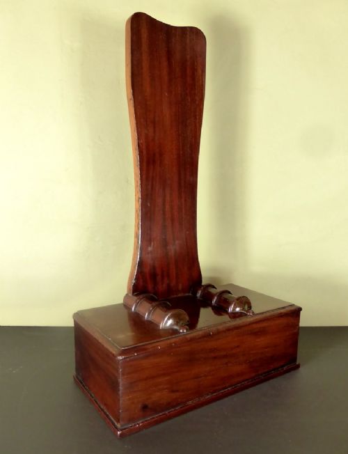 19th C Mahogany Charger/tray Stand