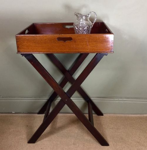 George III Mahogany Butlers Tray