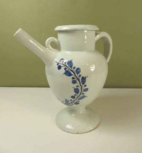 fig 1. LARGE 18TH C DELFT APOTHECARY JAR