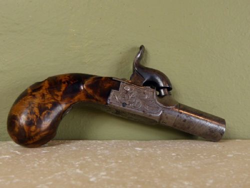 19th C Pocket Pistol
