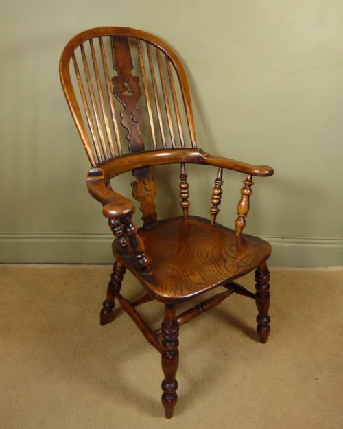 19th C Windsor Arm Chair