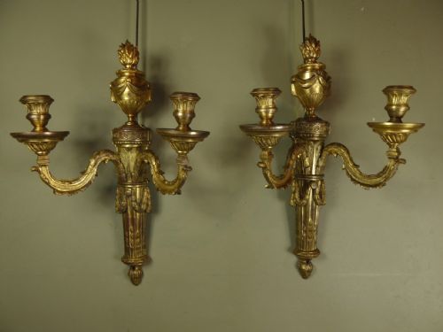 19th C Wall Sconces, Lights