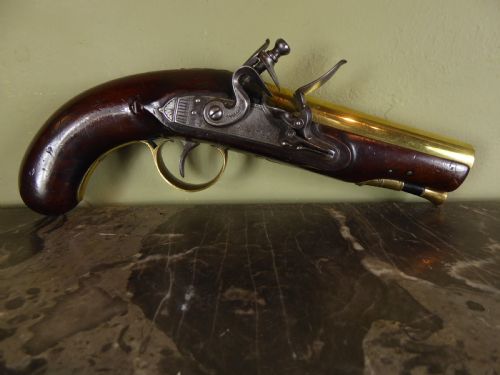 18th C Flintlock Pistol