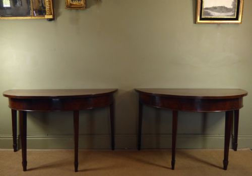 Pair of George III Tables