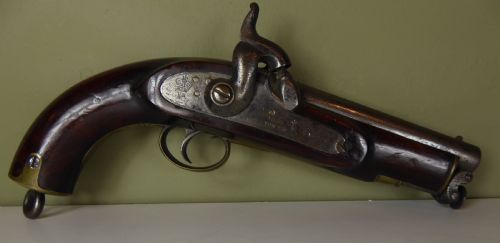 A Mid 19th C Percussion Pistol