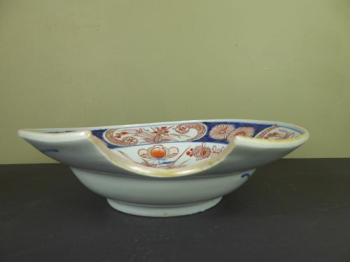 AN 18TH C AMARI SHAVING BOWL - ADDITIONAL PHOTO 1