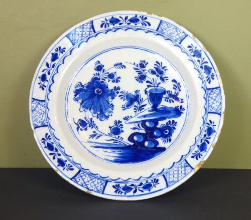 An 18th C Delft Charger