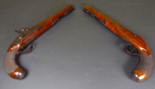 A Pair of 19th C Pistols