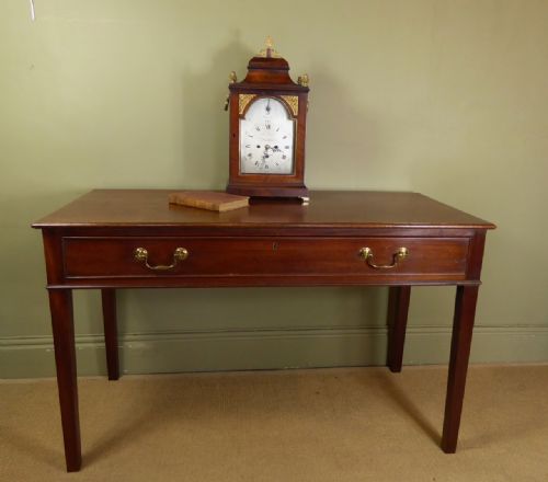 Large George III Mahogany Side Table