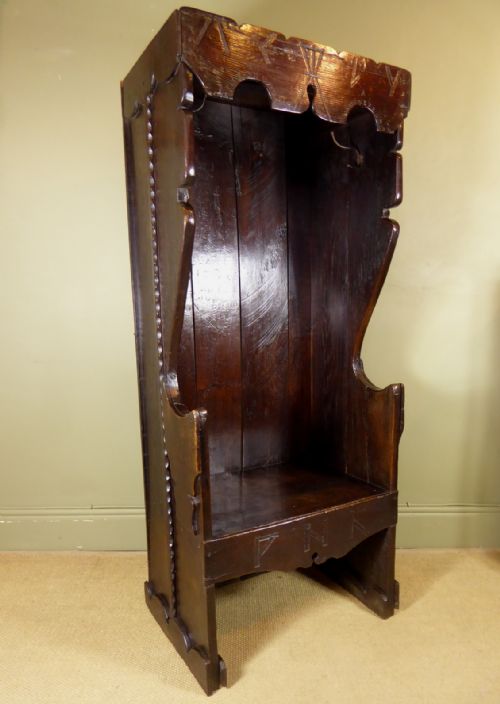 Welsh Oak Porters Chair 1800