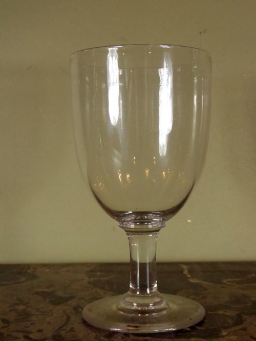 Large 19th C Rummer Glass
