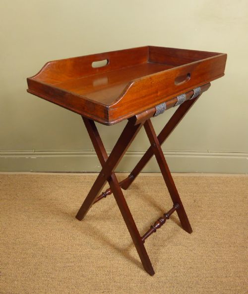 19th C Mahogany Butlers Tray