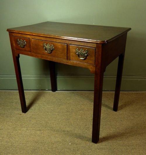 George III Oak Side Table