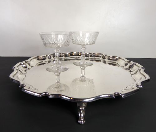 Large Silver Salver 1929