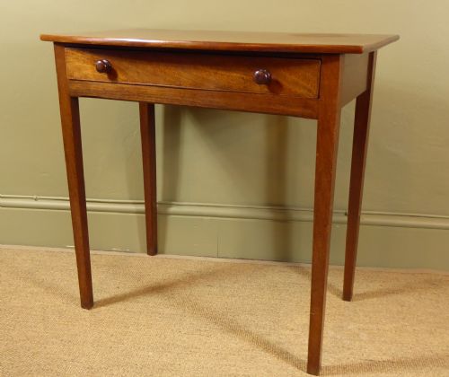 19th C Mahogany Side Table