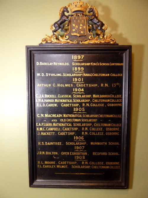 19th C Honours Board
