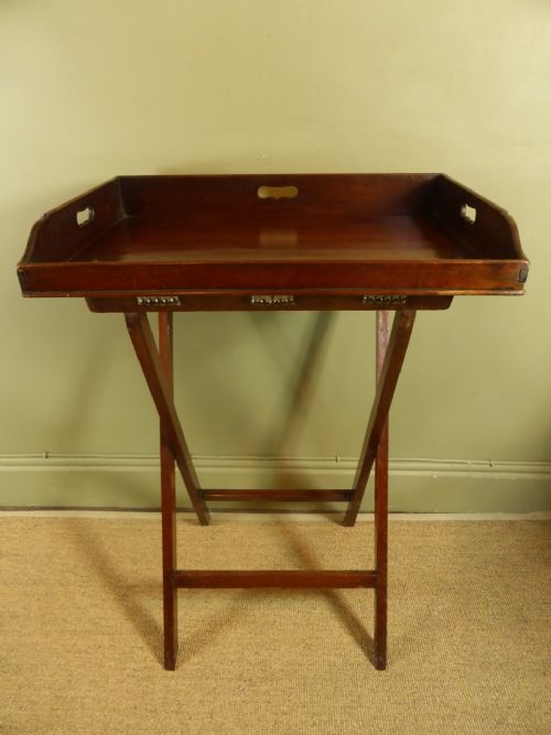 George III Butlers Tray & Stand