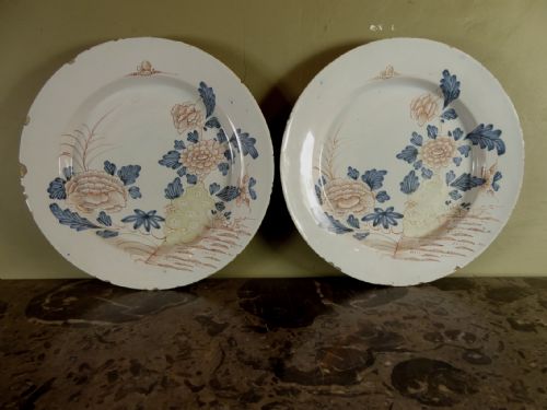 Pair of 18t C Delft Chargers