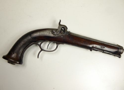 19th C Percussion Pistol