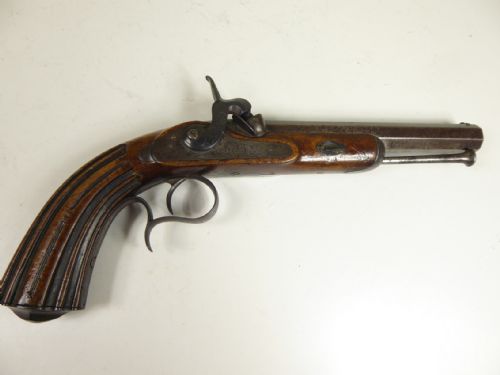 19th C Percussion Pistol