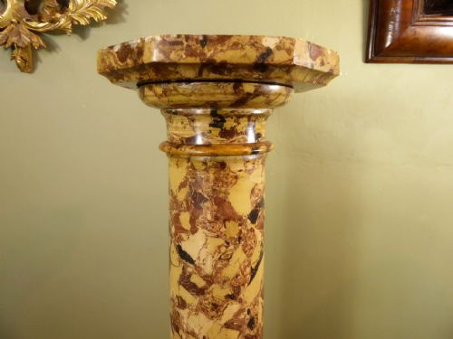 19TH C PEDESTAL - ADDITIONAL PHOTO 1