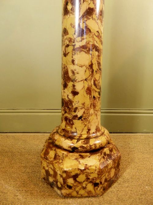 19TH C PEDESTAL - ADDITIONAL PHOTO 2