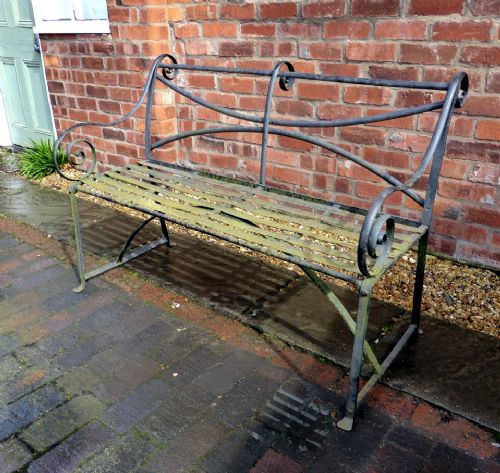 19th C Garden Bench
