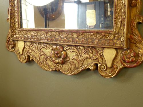 fig 1. 19TH C GILT MIRROR
