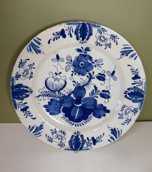 18th C Delft Charger