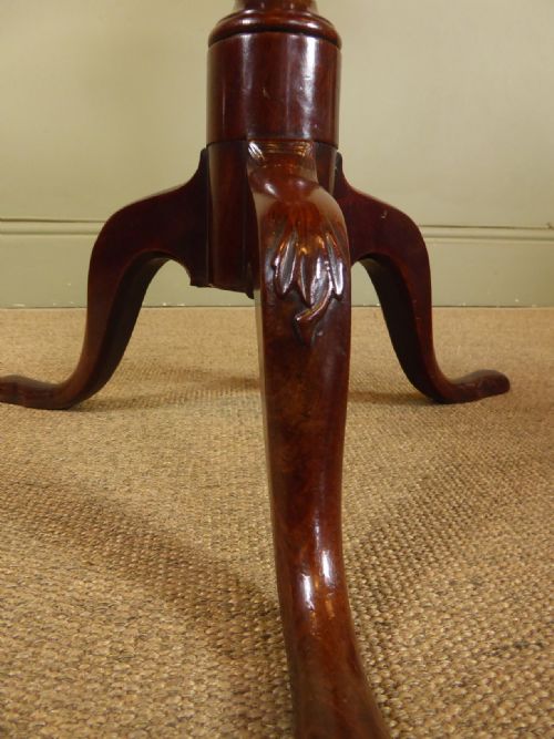 GEORGE III MAHOGANY TRIPOD TABLE - ADDITIONAL PHOTO 2