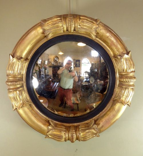 William IV Gilt Convex Mirror