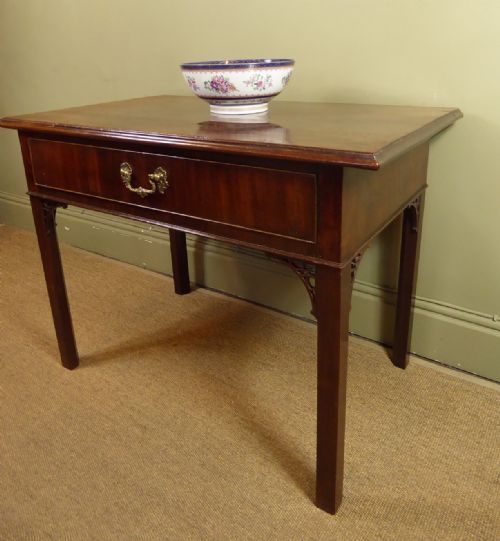 GEORGE III MAHOGANY TABLE - ADDITIONAL PHOTO 1