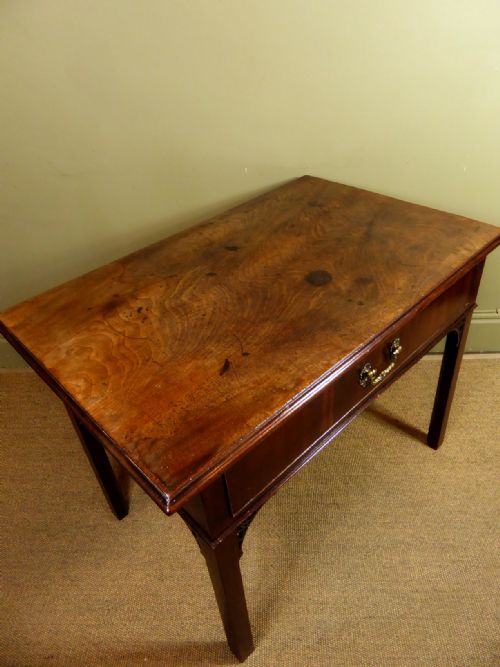 GEORGE III MAHOGANY TABLE - ADDITIONAL PHOTO 2